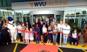 Hundreds gather for ribbon cutting of new WVU Medicine Children's hospital